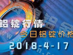 今日铝价：4月17日全国各地铝锭行情